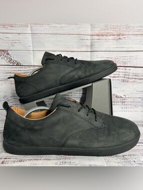 Xero Shoes Glenn Leather Barefoot Dress Casual Black Shoes Men’s Size 9